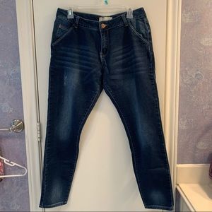 Dark wash jeans